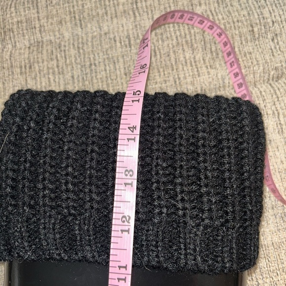 NWT Michael Kors Mandy Black Rain Boots size 8 - Picture 7 of 10